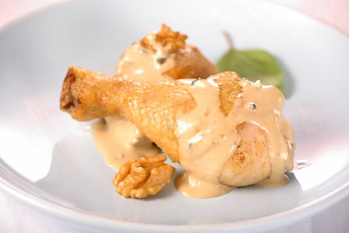 Pollo azul