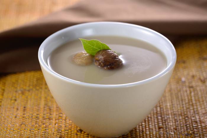Sopa de castañas