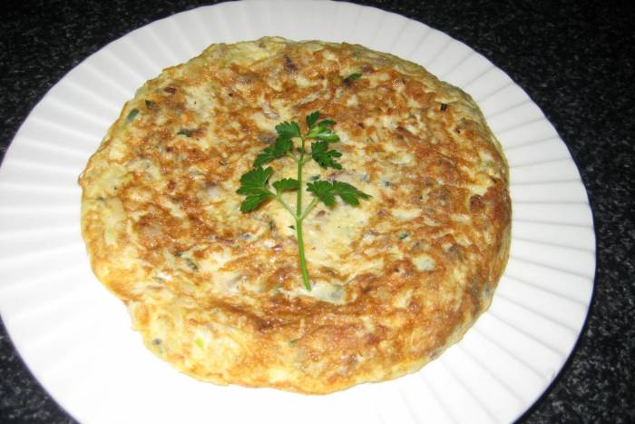 Tortilla de pescado