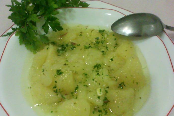 Patatas al perejil