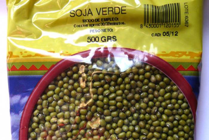 Olla de soja verde