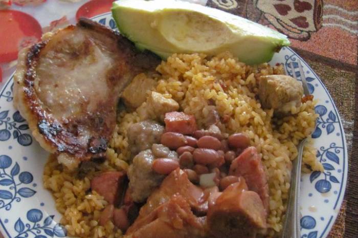 Locrio de pollo