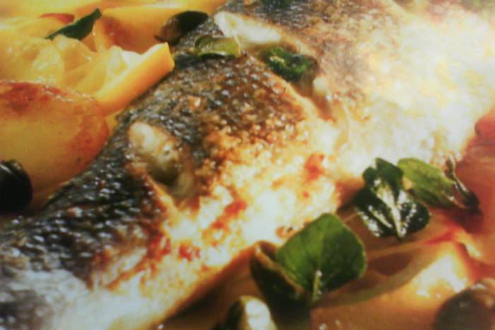 Dorada a la naranja