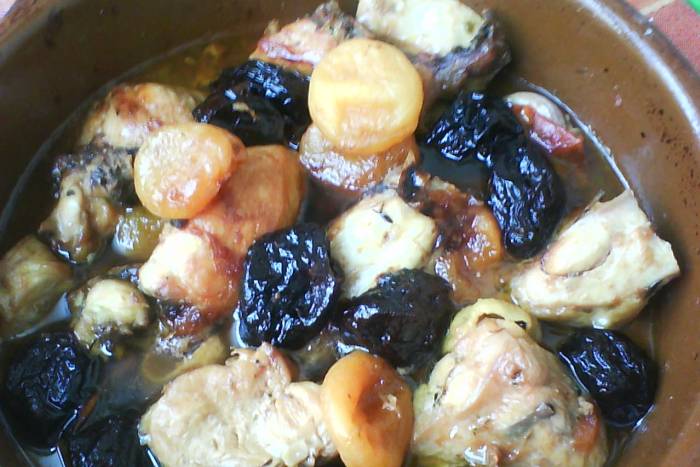 Pechugas de pollo en cazuela