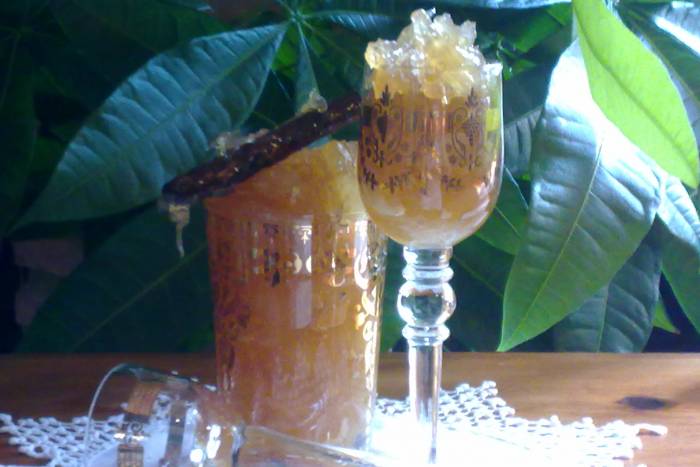 Dulce de cidra como cabello de ángel