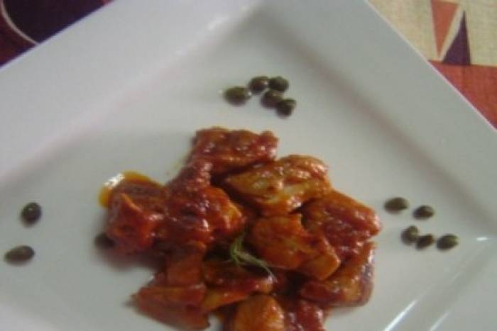 Liebre al ajillo