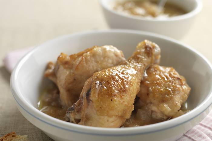 Pollo con coca-cola