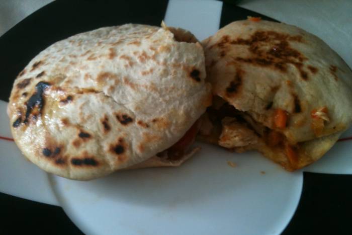 Kebab de pollo
