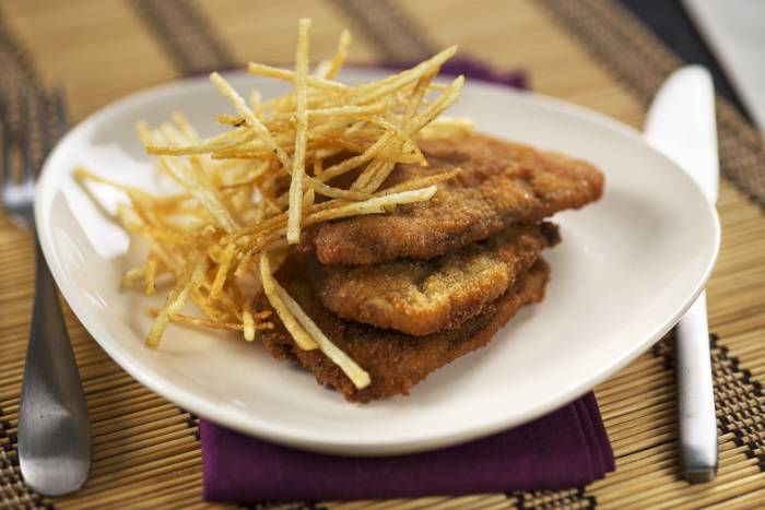Escalope a la milanesa