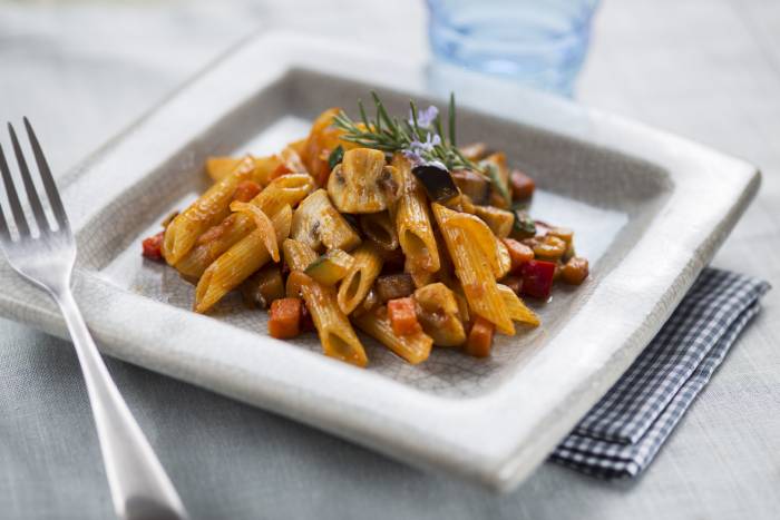 Pasta a la hortelana