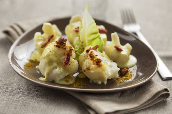 Coliflor al curry