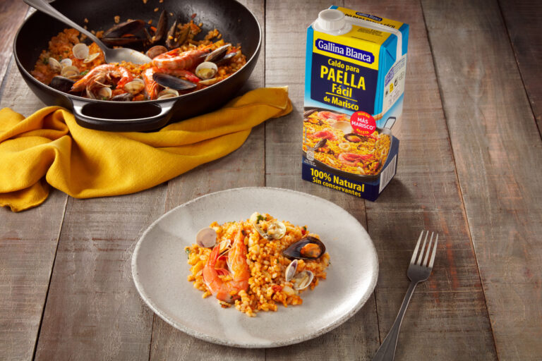 Paella de marisco