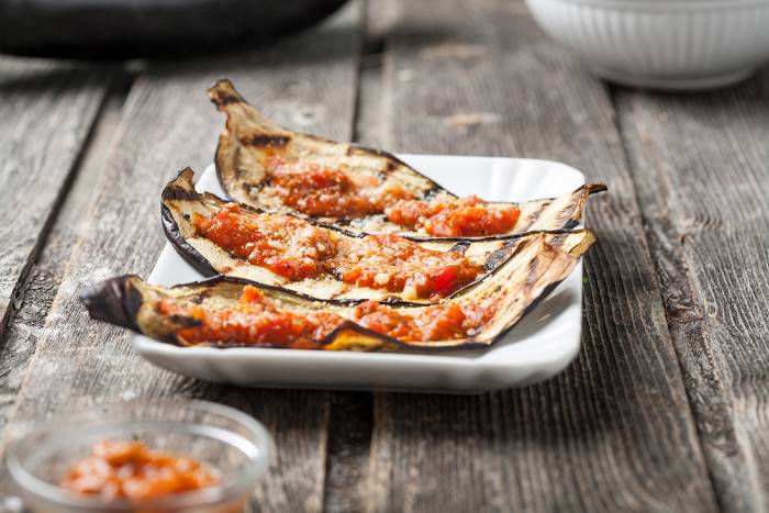 Berenjena asada