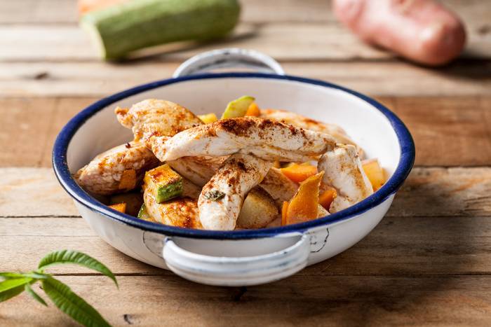 Pollo con pimentón