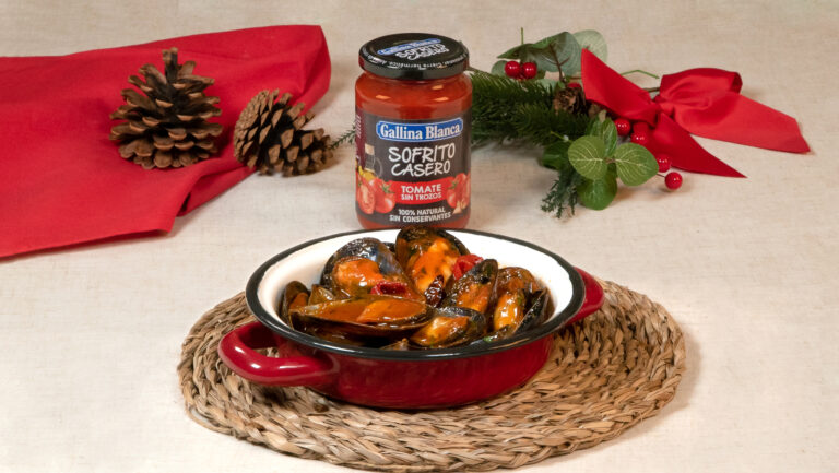 Mejillones en salsa picante