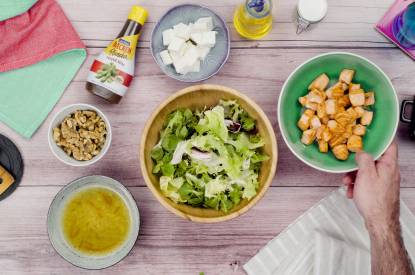Montar la ensalada