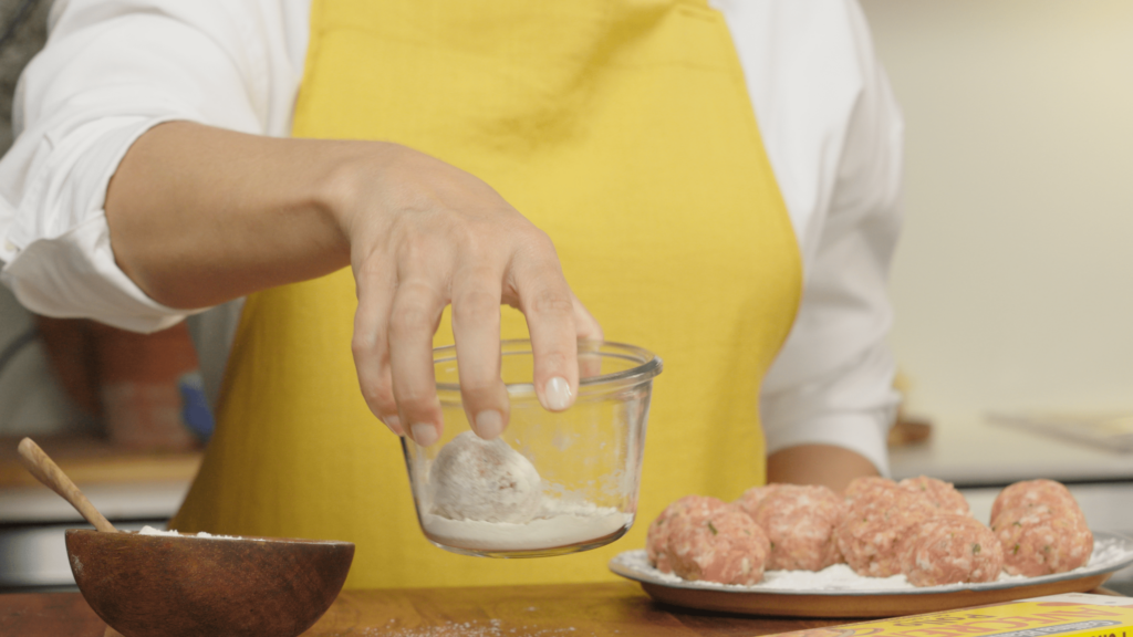 Formando las Albóndigas