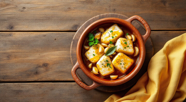 Bacalao al ajillo