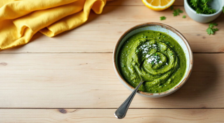 Mojo verde de perejil