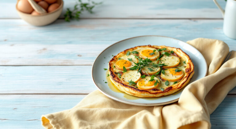 Tortilla de puerro