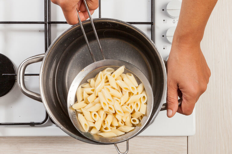 Que la pasta quede en su punto
