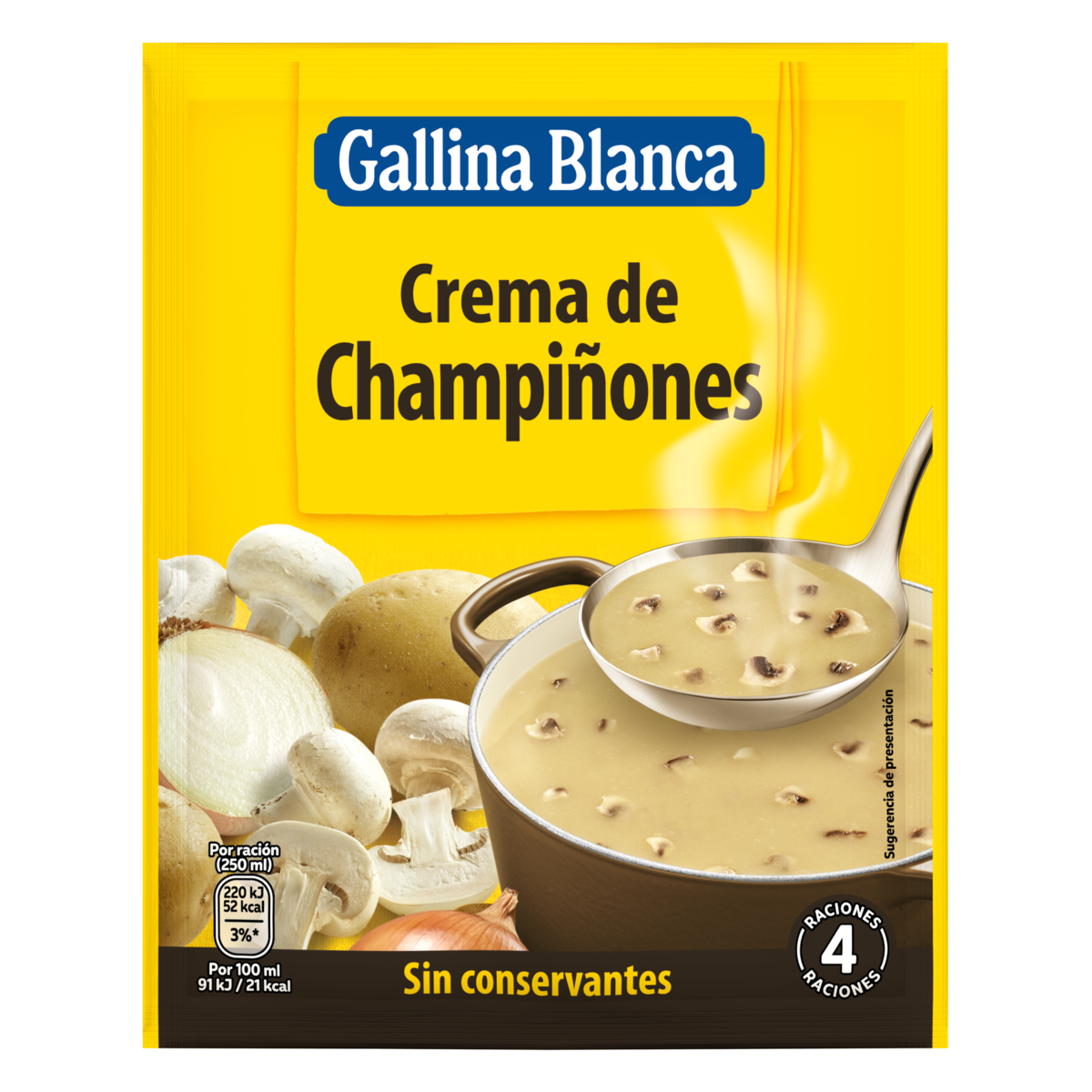 Crema de Champiñones