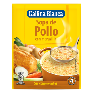 Sopa de Pollo con Maravilla